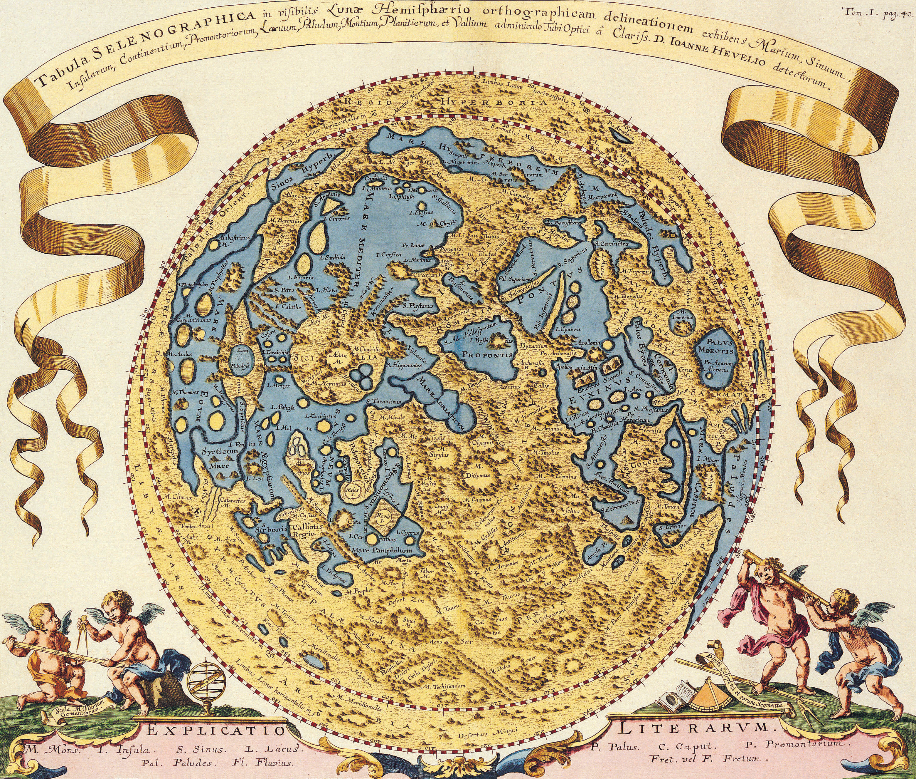The meme is a satirical image of a 17th-century map of the Moon, with a caption that reads "I've been trying to find my place in the world, but I think I'm just a crater in the sea of humanity". The image is a humorous take on the idea that one's sense of identity and belonging can be elusive and uncertain.